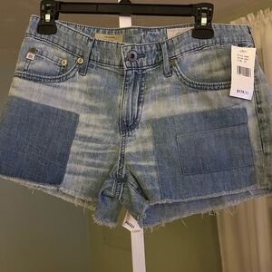 AG Patchwork Light Blue Denim Jean Shorts
By Adriano Goldschmied